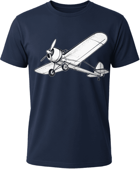 m flying aeroplane t shirt bodyfit comp e1782894657878